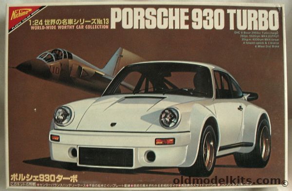 Nichimo 1/24 Porsche 930 Turbo Motorized, WW2413 plastic model kit